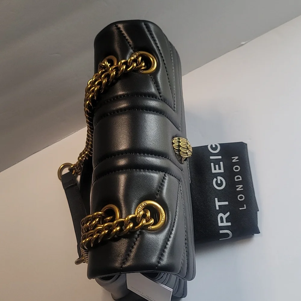 - KURT GEIGER Kensington Large Leather Bag KURT GEIGER LONDON - Picture 15 of 16